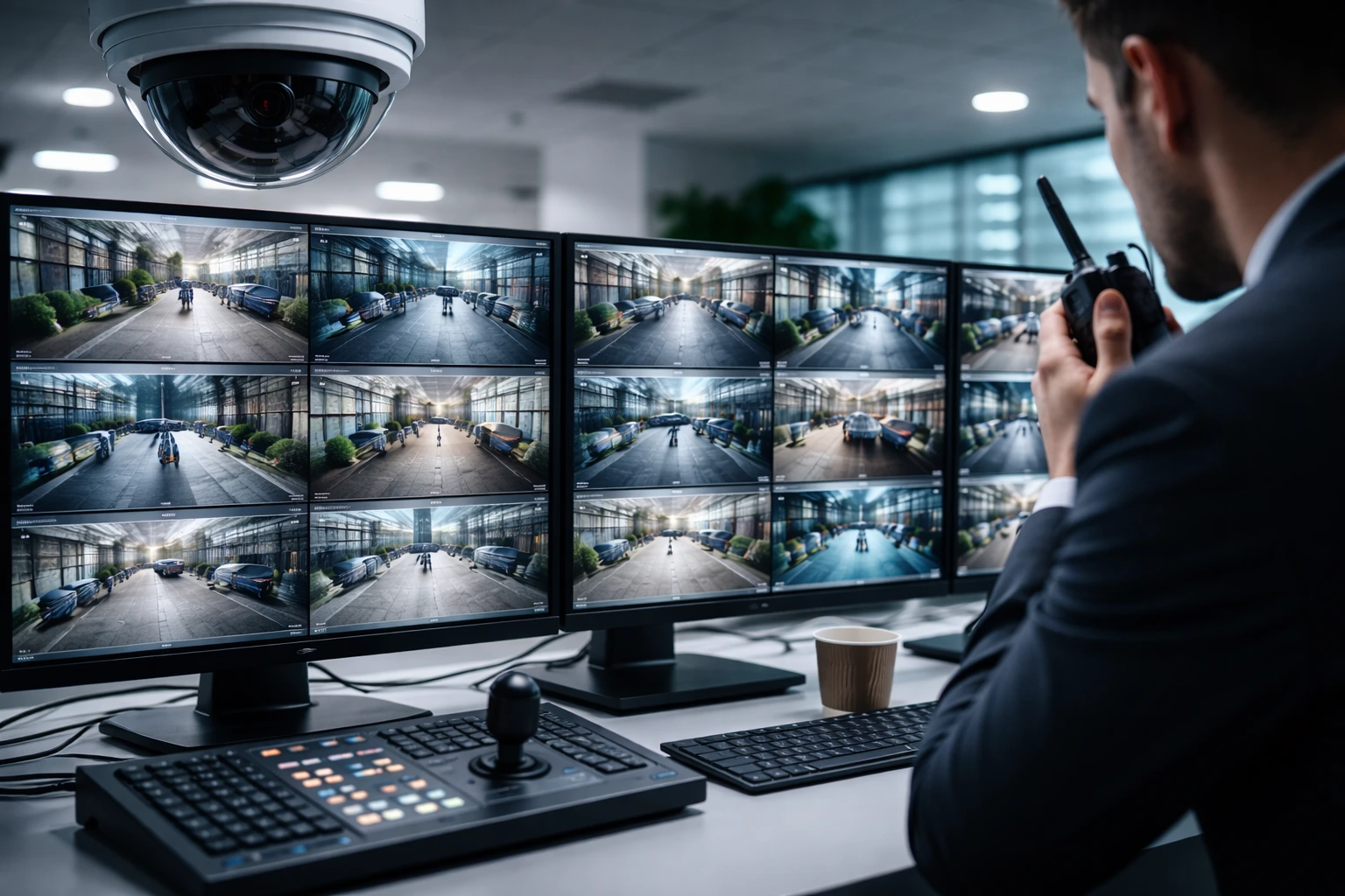 Securite electronique : videosurveillance, alarmes, telesurveillance